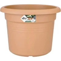 ELHO Pot de fleurs Rond GREEN BASICS - Plastique  - Ø38,8 x H30 cm - Terre cuite doux(m-1)
