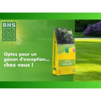 Gazon Anglais BHS - 5kg pour Jardins Haut de Gamme(m-3)