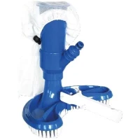 Aspirateur de fond manuel - BSI - Avec sa poche pour les détritus de la piscine - 30cm(m-2)