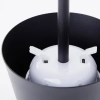 Lampe de table d'extérieur - BRILLIANT - PICCO - LED et solaire - Métal et plastique - 5 W - Noir dépoli(m-6)