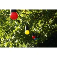 Guirlande - Colorado - 5 m - Ampoules colorées - Noir(m-5)