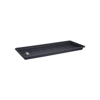 ELHO Soucoupe Jardiniere Green Basic XXL - L 32,9 x l72.2 x H 5.8 cm - Noir - Plastique(m-2)