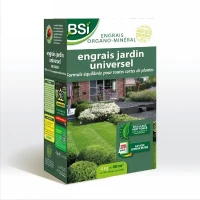 BSI - Engrais Bio - Universel - Pour Végétaux Multiples - Gazon, Potager, Fleurs Et Autres - Action Longue Durée - 4Kg - 40 m²(m-1)