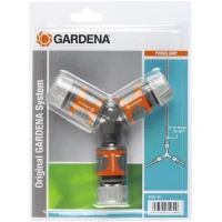GARDENA Nécessaire de dérivation – Raccordement triple – Compatibilité Original GARDENA System – Robuste – Garantie 2 ans(m-1)