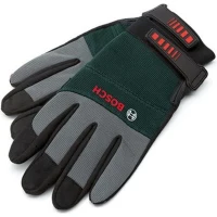 Gants de jardinage - BOSCH - Taille L - Vert et gris - Protection contre les coupures(m-1)