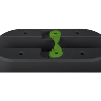 EDA Jardiniere Cavaliere OSAKA 19,5 L - 56 x 30,1 x H.20,6 cm - Gris anthracite - Pour Balcons et Rambardes(m-3)