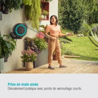 Dévidoir automatique mural jardin 15 m Gardena(m-5)