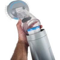 GRE - Nettoyeur de fond a batterie pour spas et piscines hors-sol - Équipé d'un filtre a cartouche(m-4)