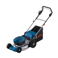 Bosch Professional 18V Tondeuse a gazon sans-fil GRA 18V2-46 (46 cm de coupe, bac ramassage 60 l, mulching) sans batterie(m-2)