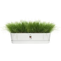 ELHO Jardiniere ovale GREENVILLE - Plastique recyclé - Ø70 x H 18,48 cm - Leaf Green(m-3)