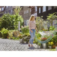 GARDENA Flexible d'arrosage – Longueur 15m – Ø9mm – Arrosage petits espaces – Kit complet avec raccords – Garantie 5 ans (4648-26)(m-3)