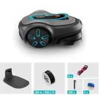 Tondeuse robot - GARDENA - Smart SILENO max 1500 - Surface 1500 m² - DuoConnect - Bluetooth - Tonte des bordures(m-5)