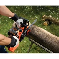 Tronçonneuse électrique sans fil - BLACK&DECKER - GKC1825LB-XJ - 18V - 25cm - Sans batterie(m-2)