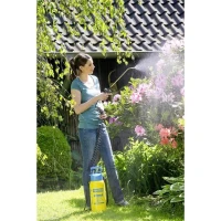 Pulvérisateur a pression GLORIA Prima 5 Comfort - 5L, lance et buse laiton, tuyau a spirales 2,50m(m-6)