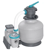 Filtre a sable / pompe de filtration pour piscine jusqu'a 66 m3 - Bestway -11 355 L/h - Avec préfiltre(m-3)
