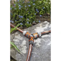 GARDENA Nécessaire de dérivation – Raccordement triple – Compatibilité Original GARDENA System – Robuste – Garantie 2 ans(m-5)