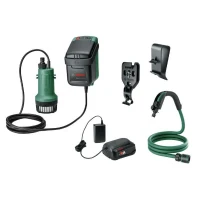 Pompe a eau de pluie - Bosch - GardenPump 18V-2000 - Sur batterie - Jet puissant - Fonction minuterie(m-1)