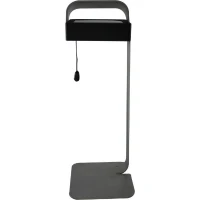 Lampe de table solaire - Easy - Gris - Aluminium - LED - 30 lumens(m-1)