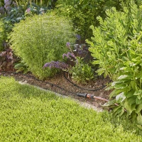 GARDENA Kit complet arrosage goutte-a-goutte taille S Micro-Drip – Arrosage ligne 100m max – Systeme auto-nettoyant - (13010-20)(m-3)