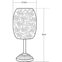 Lanterne solaire - GALIX - G2003 - Métal cuivré - LED blanche 10 lumens - H35 cm(m-3)