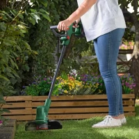 Bosch Pack 18V Tondeuse EasyMower + coupe-bordures EasyGrassCut + x1 Batterie 4,0 Ah et Chargeur(m-4)