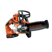 Scie élagueuse électrique sans fil + batterie 2Ah + chargeur - BLACK&DECKER - GKC1820L20-QW - 18V - Chaîne 20cm(m-1)