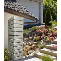 Récupérateur d'eau - BELLI - Dune - 700 litres - Grege(m-2)