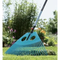 Manche bois FSC 100% 130cm Combisystem GARDENA - Support outils - Revetement anti-dérapant - Garanti 25 ans(m-4)
