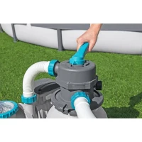 Filtre a sable / pompe de filtration pour piscine jusqu'a 42 m3- Bestway - 6 056 L/h - Avec préfiltre(m-5)