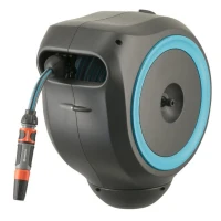 Dévidoir automatique mural jardin 15 m Gardena(m-1)