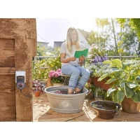 GARDENA Arrosoir automatique balcons et terrasses – Kit complet – Arrosage autonome – Alimentation via prise 230V – (1407-20)(m-5)