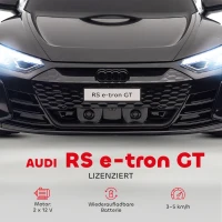 HOMCOM elektrische kinderauto, kindervoertuig met afstandsbediening, kinderauto, zwart(m-4)