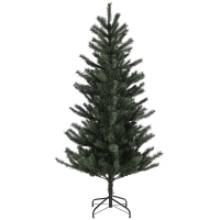HOMCOM Christmas Tree 180 cm, flame-retardant, metal base, 467 tips, green