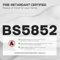 HOMCOM Wingback Accent Chair Tufted Chesterfield-style Armchair with Nail Head Trim for Living Room Bedroom Grey(m-9)