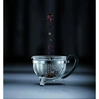 Théiere - BODUM - Chamboard - Tamis plastique - 1.3 l - Noir(m-3)