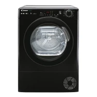 Seche-linge pompe a chaleur CANDY CSEH10A2DBEBX-47 Smart - 10 kg - Bac EasyCase - Connecté - Noir(m-1)