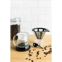 Cafetiere - BODUM - Melior - Filtre permanent maille inox - 8 tasses - 1.0 l - Transparent(m-4)