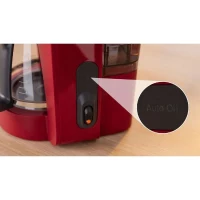Cafetiere Filtre - BOSCH - TKA2M114 MyMoment - Rouge - Capacité 1,25L - verseuse verre - systeme anti-gouttes(m-6)