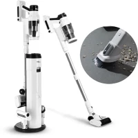 EZICLEAN Cyclomax R22 station - Aspirateur balai sans fil - 52 min - 500 W - 35 kPa - Blanc(m-1)