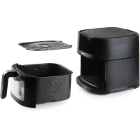 Friteuse a air chaud - DOMO - DO540FR - 6L - Ecran digital - 8 programmes - Deli-Fryer(m-3)
