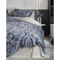 Parure de lit - 1 housse de couette 220 x 240 cm + 2 taies d'oreiller 60 x 60 cm - Satiné 100% coton - Beige(m-3)