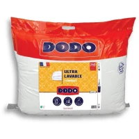 DODO - Couette tempérée 300 g/m² - ULTRA LAVABLE - 220 x 240 cm - Blanc(m-1)