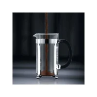 CHAMBORD - Cafetiere a piston BODUM , 8 tasses, 1.0 l, acier inox(m-6)