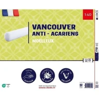 Traversin VANCOUVER 140 cm - anti-acariens - 100% Polyester - DODO(m-4)