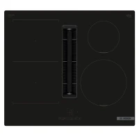 Bosch Table de cuisson aspirante induction 60cm 4 foyers 7400w noir - PVS611B16E(m-1)