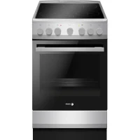 Cuisiniere vitrocéramique - FAGOR-FACV203S - 4 foyers - 62 L - 50 x 60 cm - Silver(m-1)