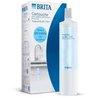 Systeme filtration a eau BRITA - MyPure Slim - Cartouche de rechange - Jusqu'a 1 an d'eau filtrée(m-1)