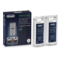 DELONGHI DLS C200 Détartrant EcoDecalk Mini 2x100ml pour toutes les machines a café Delonghi(m-1)