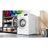 Lave-linge hublot BOSCH WAN28209FR SER4 - 9 kg - Induction - L60cm - Classe A - 1400 trs/min - Vapeur - Blanc(m-6)