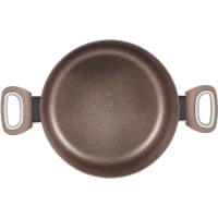 Marmite - ARTHUR MARTIN - AM5531 - 28 cm avec couvercle en verre - Aluminium - Tous feux dont induction(m-4)